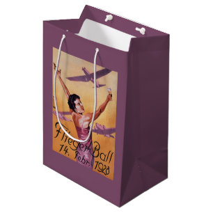 Show van de luchtvaart in het Poster van de Promo Medium Cadeauzakje