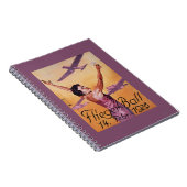 Show van de luchtvaart in het Poster van de Promo  Notitieboek (Rechterzijde)