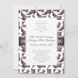 Show van de Victoriaans Mode Gala Kaart