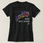 Show van Engelstalig paard die er gewoon overheen  T-shirt (Design voorkant)