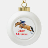 Show van Equestrië Jumper Horse kerstversiering Keramische Bal Ornament (Voorkant)