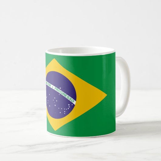 Show van je kleuren - Brazilië Koffiemok (Voorkant rechts)