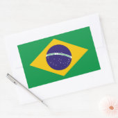 Show van je kleuren - Brazilië Rechthoekige Sticker (Envelop)