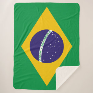 Show van je kleuren - Brazilië Sherpa Deken