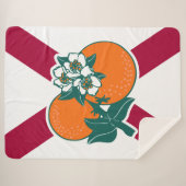 Show van je kleuren - Florida Sherpa Deken (Voorkant (horizontaal))