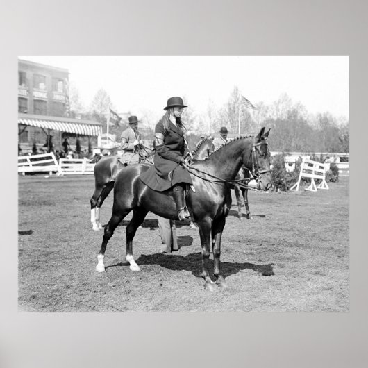 Show van paarden, 1914 poster (Voorkant)