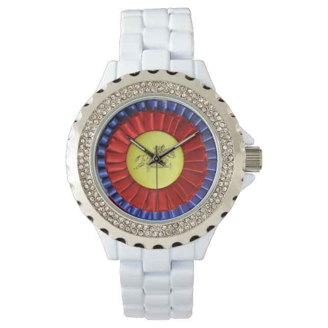 Show van paarden horloge (Voorkant)
