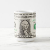 Show van uw kleuren - Amerikaanse dollar Koffiemok (Center)