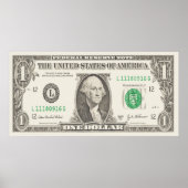 Show van uw kleuren - Amerikaanse dollar Poster (Voorkant)