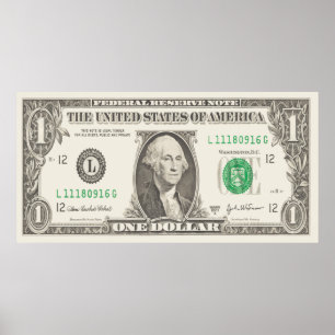 Show van uw kleuren - Amerikaanse dollar Poster