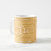 Show van uw kleuren - Basketball Koffiemok (Voorkant links)