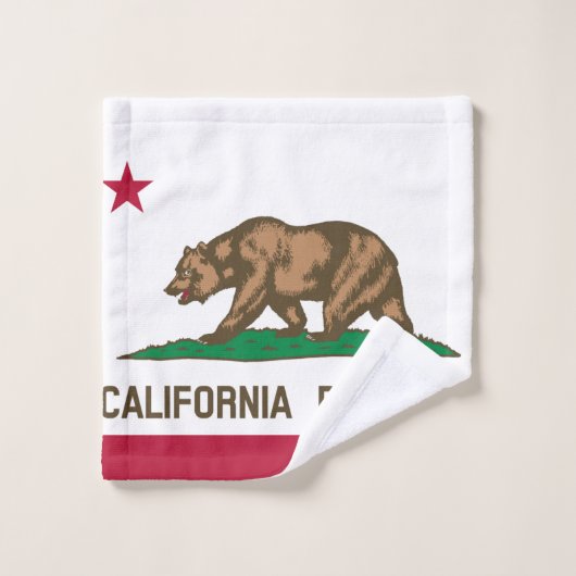Show van uw kleuren - Californië Bad Handdoek (Wasdoekje)