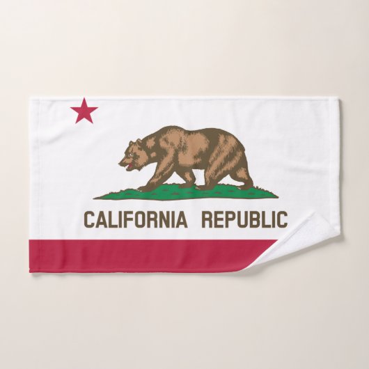 Show van uw kleuren - Californië Bad Handdoek (Handdoek)