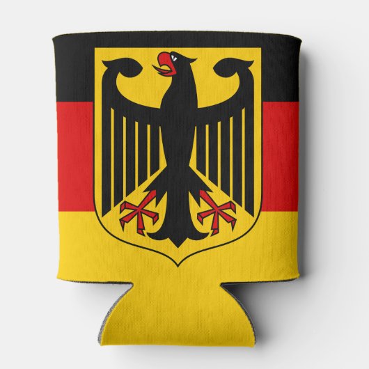 Show van uw kleuren - Duitsland Blikjeskoeler (Achterkant)