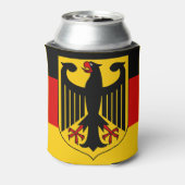 Show van uw kleuren - Duitsland Blikjeskoeler (Blikje Achterkant)