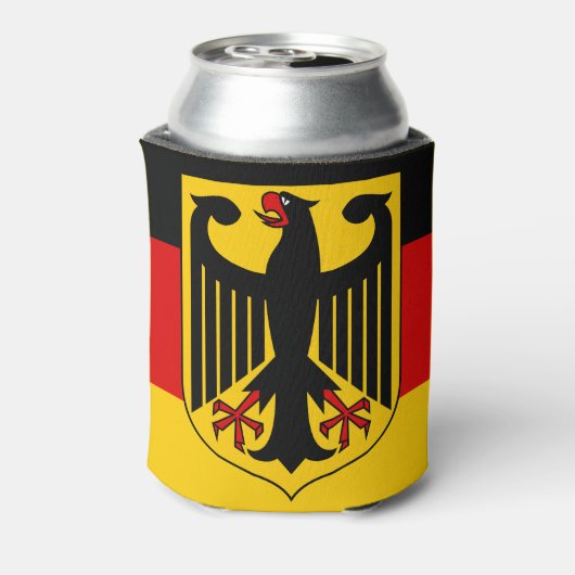 Show van uw kleuren - Duitsland Blikjeskoeler (Blikje Achterkant)