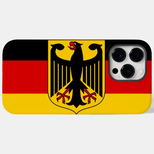 Show van uw kleuren - Duitsland Case-Mate iPhone Case (Achterkant (horizontaal))