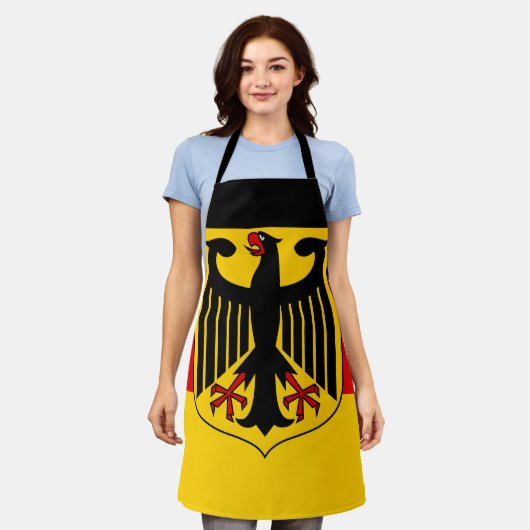 Show van uw kleuren - Duitsland Schort (Gedragen)