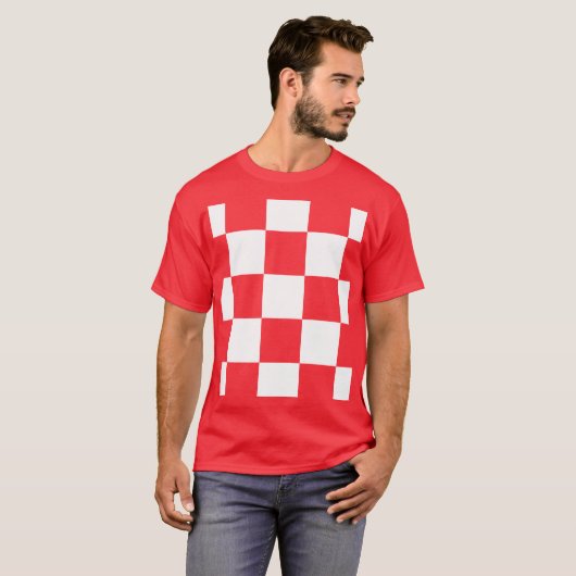 Show van uw kleuren - Kroatië T-shirt (Voorkant volledig)