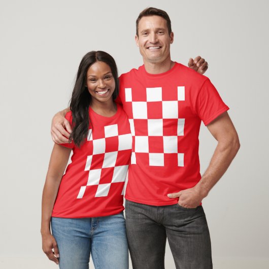 Show van uw kleuren - Kroatië T-shirt (Unisex)