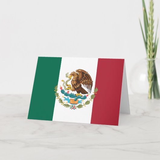 Show van uw kleuren - Mexico Bedankkaart (Voorkant)