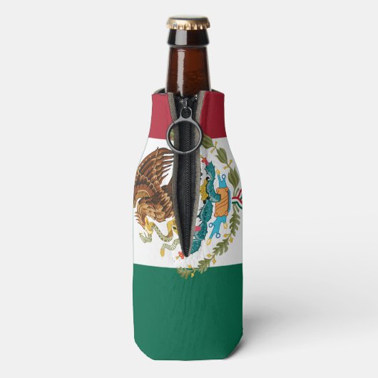 Show van uw kleuren - Mexico Flesjeskoeler (Fles Achterkant)