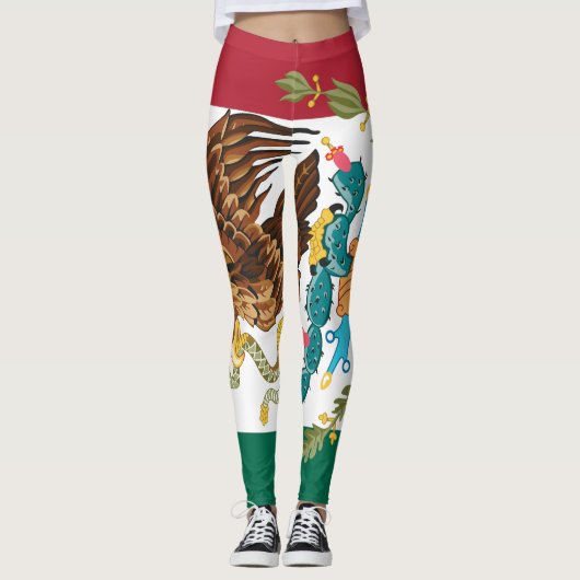 Show van uw kleuren - Mexico Leggings (Voorkant)