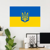 Show van uw kleuren - Oekraïne Poster (Thuiskantoor)