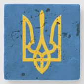 Show van uw kleuren - Oekraïne Stenen Onderzetter (Voorkant)