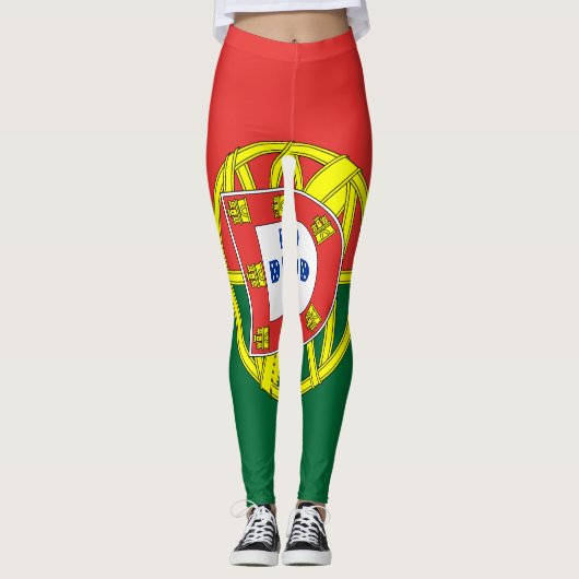 Show van uw kleuren - Portugal Leggings (Voorkant)