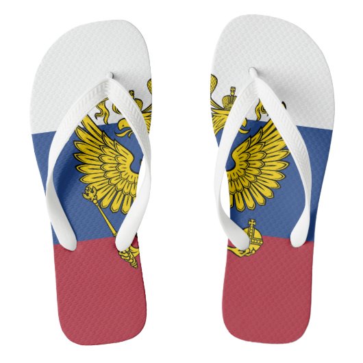 Show van uw kleuren - Rusland Teenslippers (Voetbed)
