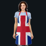 Show van uw kleuren - Verenigd Koninkrijk Schort<br><div class="desc">De Union Jack is geboren in 1801, het jaar waarin Noord-Ierland tot het land is toegetreden, en het ontwerp is erop gericht alle vlaggen van de regio's die het Verenigd Koninkrijk vormen, te verenigen: Engeland, Noord-Ierland en Schotland.</div>