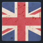 Show van uw kleuren - Verenigd Koninkrijk Stenen Onderzetter<br><div class="desc">De Union Jack is geboren in 1801,  het jaar waarin Noord-Ierland tot het land is toegetreden,  en het ontwerp is erop gericht alle vlaggen van de regio's die het Verenigd Koninkrijk vormen,  te verenigen: Engeland,  Noord-Ierland en Schotland.</div>