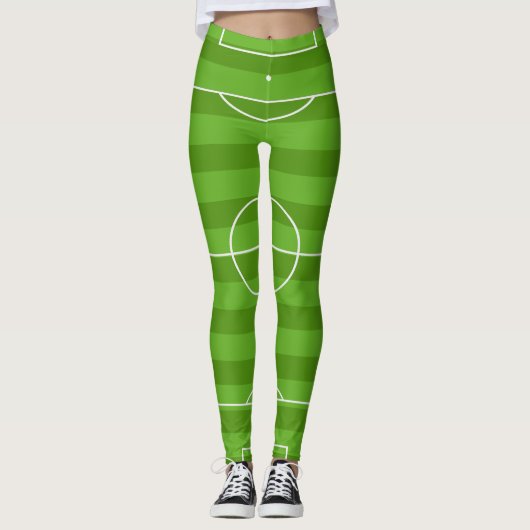 Show van uw kleuren - Voetbal Leggings (Voorkant)
