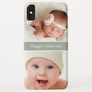 Show van uw pasgeboren Baby foto's iPhone XS Max Hoesje