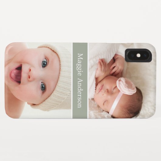 Show van uw pasgeboren Baby foto's Case-Mate iPhone Case (Achterkant (horizontaal))