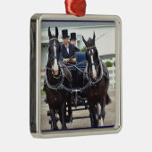 show van walnotenheuvel metalen ornament (Rechts)