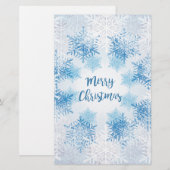 SHOW VLAKT PATTERN ZEER kerstmis Briefpapier (Voorkant / Achterkant)