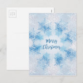 SHOW VLAKT PATTERN ZEER kerstmis Feestdagenkaart (Voorkant / Achterkant)