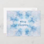 SHOW VLAKT PATTERN ZEER kerstmis Feestdagenkaart (Voorkant / Achterkant)