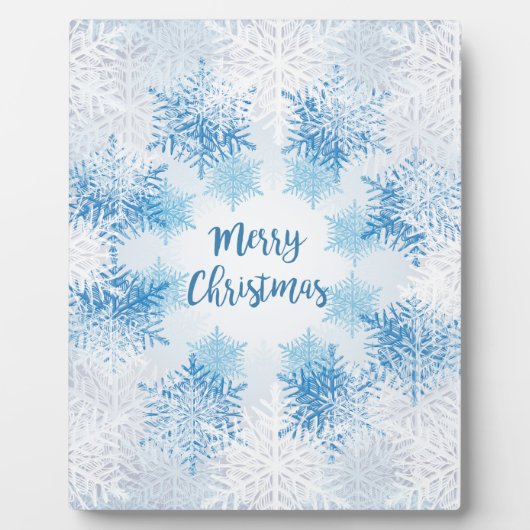 SHOW VLAKT PATTERN ZEER kerstmis Fotoplaat (Voorkant)