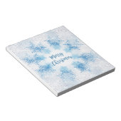 SHOW VLAKT PATTERN ZEER kerstmis Notitieblok (Schuin)