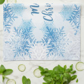 SHOW VLAKT PATTERN ZEER kerstmis Theedoek (Gevouwen)