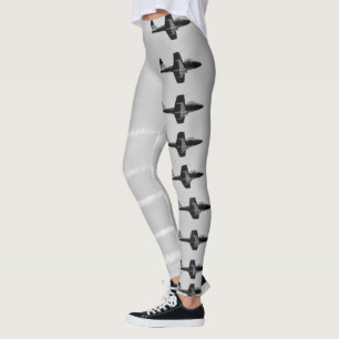 Show vliegen in formatie leggings