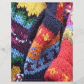 Show voor kerstfeestdagen Bazaar Flyer (Achterkant)