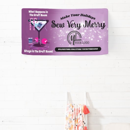 Show voor kerstmartinineslagvaartuigen spandoek (Insitu)