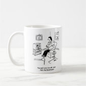 Show voor televisie- of tv-games koffiemok (Links)