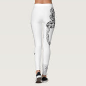 Show voor Ur Ehlers-Danlos Bod & Creëer Awareness Leggings (Achterkant)