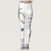 Show voor Ur Ehlers-Danlos Bod & Creëer Awareness Leggings (Voorkant)