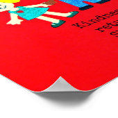 Show vriendelijkheid in alles wat je doet. poster (Hoek)